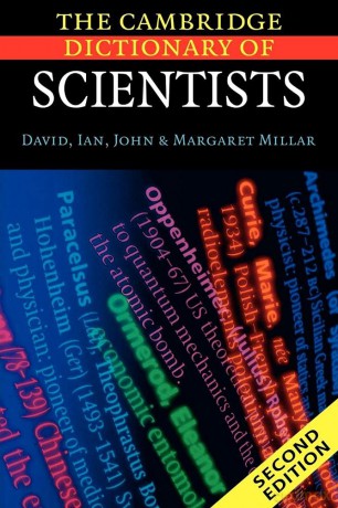 Camb Dictionary of Scientists 2ed - David Millar [KSIĄŻKA]