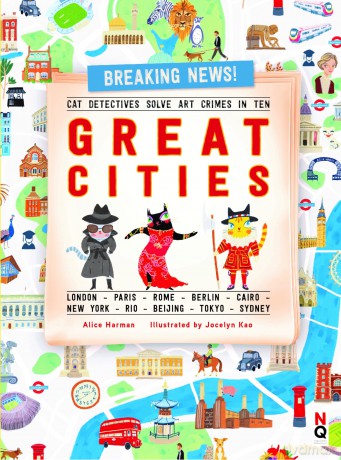 Cat Detectives Solve Art Crimes in 10 Great Cities - Alice Harman [KSIĄŻKA]