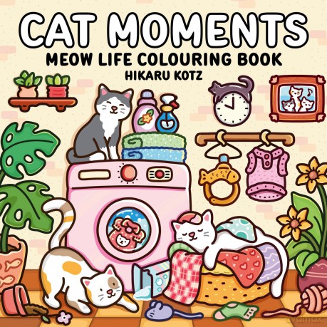 Cat Moments Colouring Book [KSIĄŻKA]