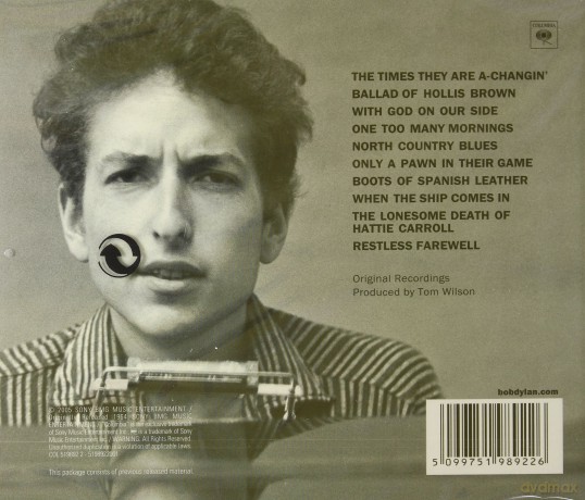 Bob Dylan: The Times They Are A-Changin' [CD]