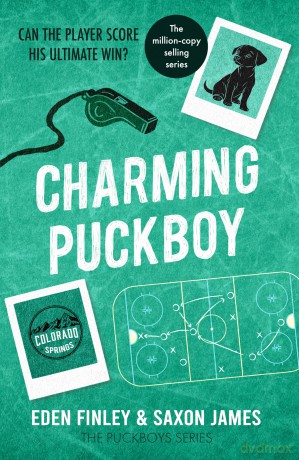 Charming Puckboy: A second chance, opposites attract mm hockey player romance (Puckboys, 10) - James Saxon [KSIĄŻKA]