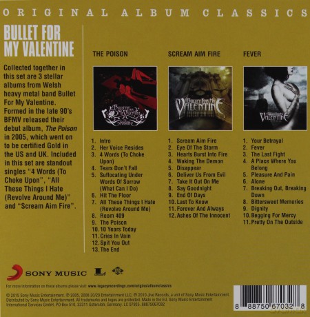 Bullet For My Valentine: Original Album Classics [BOX] [3CD]
