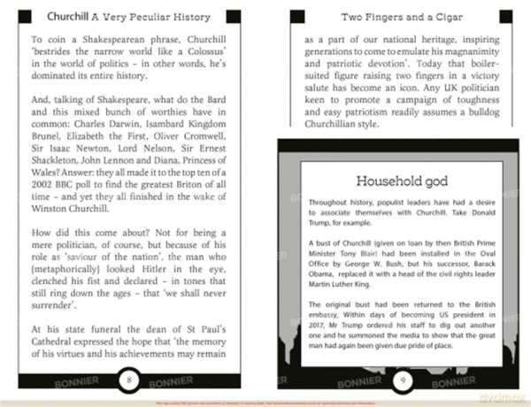 Churchill: A Very Peculiar History - David Arscott [KSIĄŻKA]