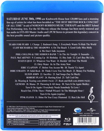 Live At Knebworth: Live At Knebworth [Blu-Ray]