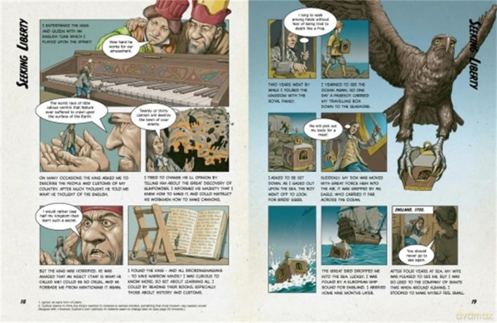 Classic Comics: Gulliver's Travels - John Malam [KSIĄŻKA]