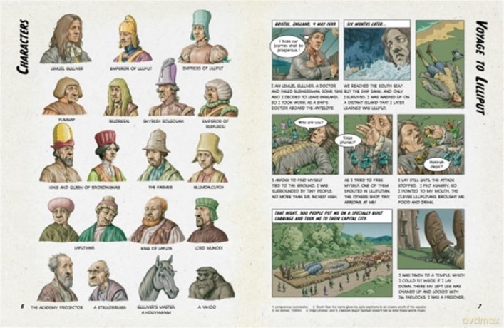 Classic Comics: Gulliver's Travels - John Malam [KSIĄŻKA]