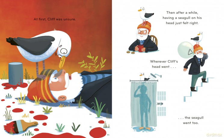 Cliff: The Man with a Seagull on his Head - Gareth Hopkins [KSIĄŻKA]