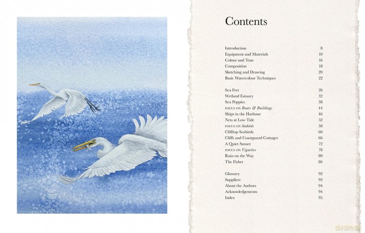 Coastal Scenes in Watercolour: Techniques and Tutorials for the Complete Beginner (Art Techniques) - Lois Davidson [KSIĄŻKA]