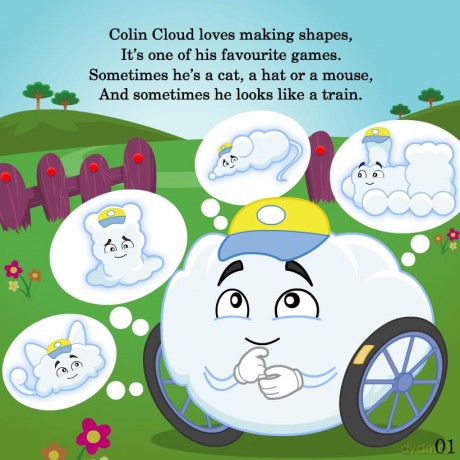 Colin Cloud is Making Shapes (The Weatherbies, Book 3) - Yvonne A Fleming [KSIĄŻKA]