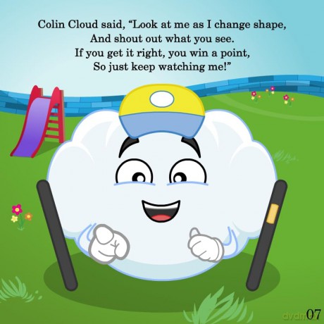 Colin Cloud is Making Shapes (The Weatherbies, Book 3) - Yvonne A Fleming [KSIĄŻKA]