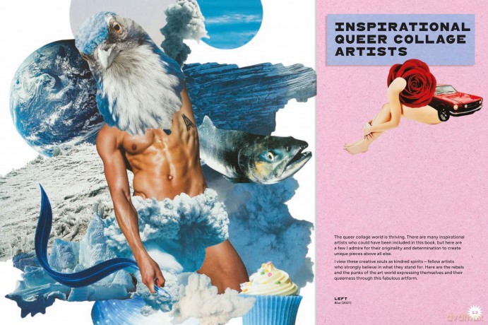 Collage Fantastique!: 1,000+ Queer Things to Snip and Stick - Peter Platel [KSIĄŻKA]