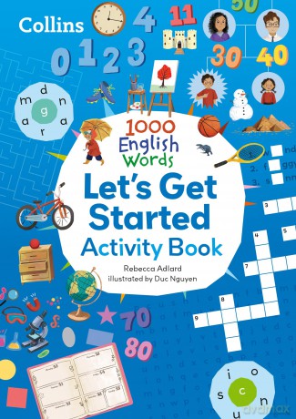 Collins 1000 English Words Activity Book: Let's get started [KSIĄŻKA]