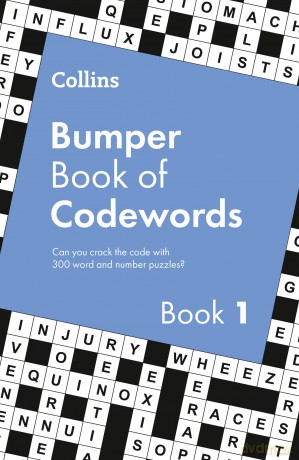 Collins Bumper Book of Codewords Book 1: 300 crossword and number puzzles (Collins Codewords) - Collins Puzzles [KSIĄŻKA]