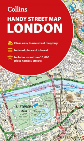 Collins London Handy Street Map: Discover new places in London - Collins Maps [KSIĄŻKA]