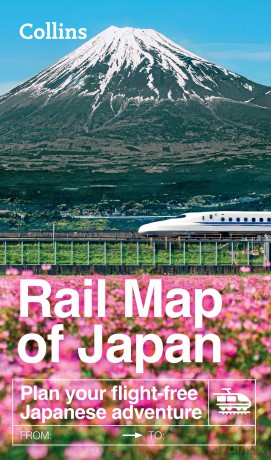 Collins Rail Map of Japan: Plan your flight-free Japanese adventure [KSIĄŻKA]