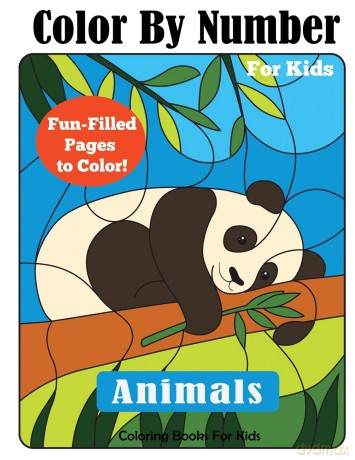 Color by Number for Kids: Animals Coloring Activity Book - Coloring Books For K [KSIĄŻKA]