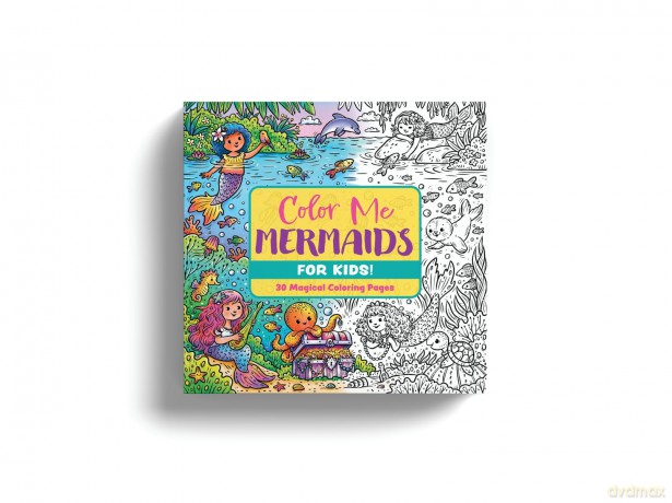 Color Me Mermaids (for Kids!): 30 Magical Coloring Pages (Color Me Coloring Books) - Editors Of Cider Mil [KSIĄŻKA]