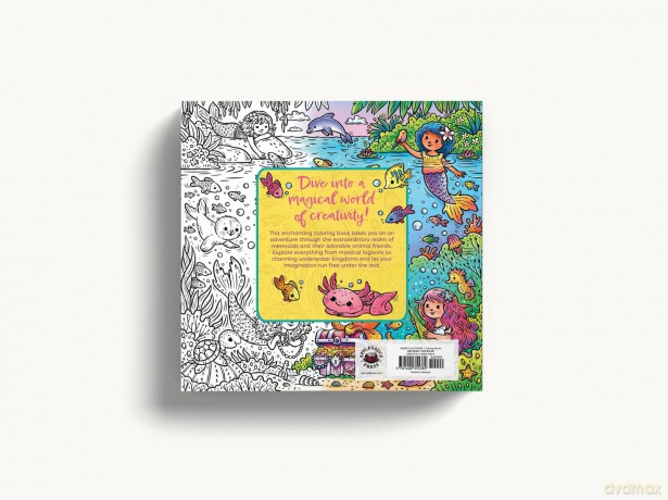 Color Me Mermaids (for Kids!): 30 Magical Coloring Pages (Color Me Coloring Books) - Editors Of Cider Mil [KSIĄŻKA]