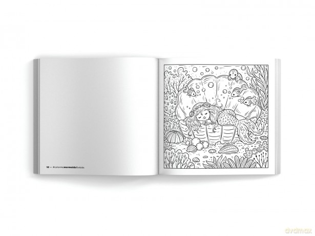 Color Me Mermaids (for Kids!): 30 Magical Coloring Pages (Color Me Coloring Books) - Editors Of Cider Mil [KSIĄŻKA]