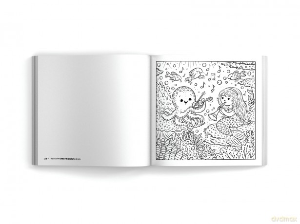 Color Me Mermaids (for Kids!): 30 Magical Coloring Pages (Color Me Coloring Books) - Editors Of Cider Mil [KSIĄŻKA]