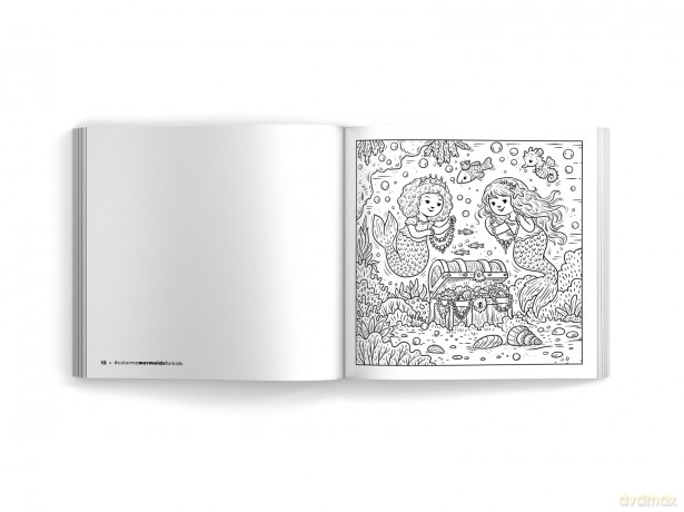 Color Me Mermaids (for Kids!): 30 Magical Coloring Pages (Color Me Coloring Books) - Editors Of Cider Mil [KSIĄŻKA]