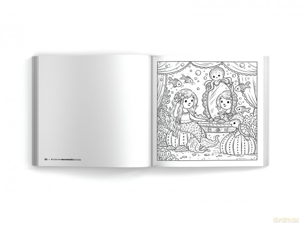 Color Me Mermaids (for Kids!): 30 Magical Coloring Pages (Color Me Coloring Books) - Editors Of Cider Mil [KSIĄŻKA]