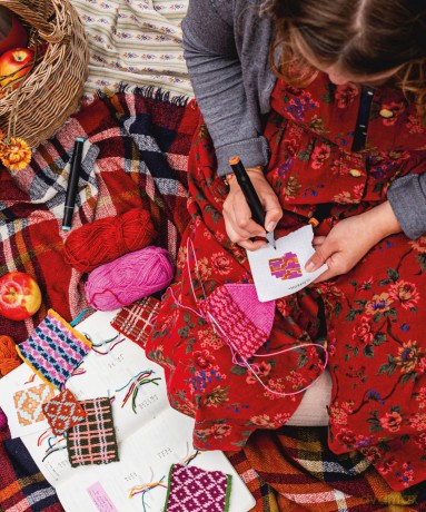 Colorwork Knitting from Head to Toe: 20 stranded knitting patterns for colorful accessories - Carmen Jorissen [KSIĄŻKA]