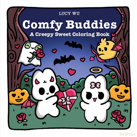 Comfy Buddies: A Creepy Sweet Coloring Book - ucy Wu [KSIĄŻKA]