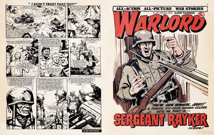 Commando Presents: Sergeant Rayker - the iconic hero returns in a full scale graphic novel [KOMIKS]