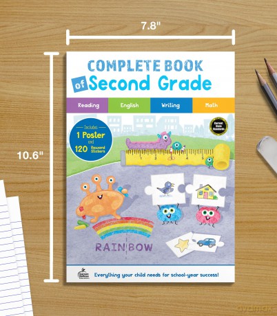 Complete Book of Second Grade - Carson Education [KSIĄŻKA]