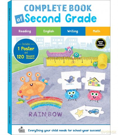 Complete Book of Second Grade - Carson Education [KSIĄŻKA]