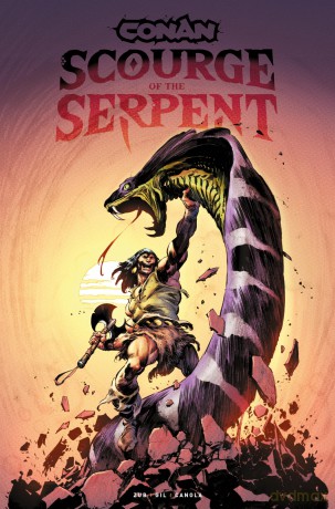 Conan the Barbarian: Scourge of the Serpent - Jim Zub [KSIĄŻKA]