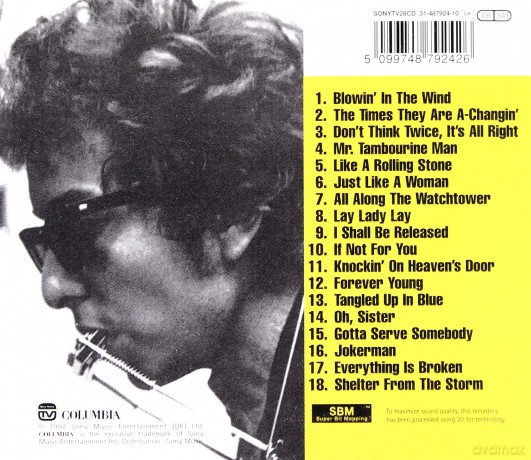 Bob Dylan: The Best of Bob Dylan [CD]