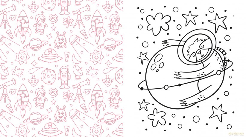 Cosmic Cuties Coloring Book: Color Adorable Out-of-This-World Adventures - More than 100 pages to color! (Chartwell Coloring Books) - Chartwell Books (Ed) [KSIĄŻKA]