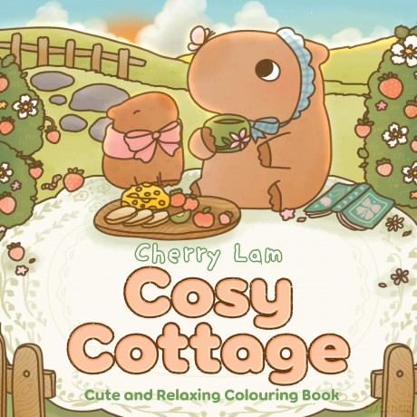 Cosy Cottage: Cute and Relaxing Colouring Book - Cherry (Il) Lam [KSIĄŻKA]