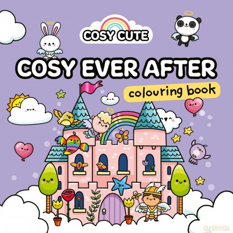 Cosy Cute Ever After: A fairytale cozy colouring book for tweens, teens and adults to relax with! For fans of Coco Wyo and TikTok colouring [KSIĄŻKA]