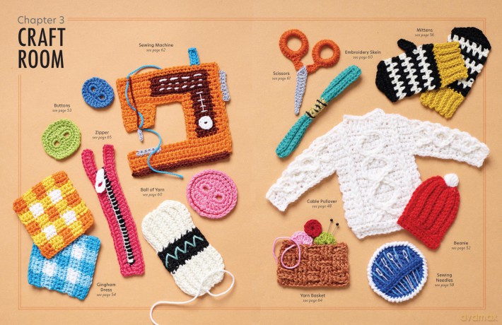 Cozy Crochet Motifs: 75 playful motifs with a modern retro style - Tuija Heikkinen [KSIĄŻKA]