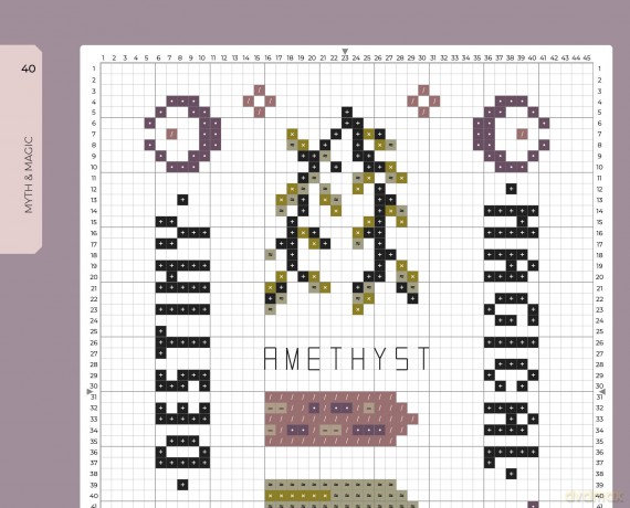 Cross Stitch Cabinet of Curiosities: 500 magical motifs and peculiar patterns - Grace Isobel [KSIĄŻKA]