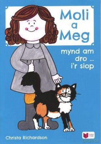 Cyfres Moli a Meg: Mynd am Dro gyda Moli a Meg i'r Siop - Richardson Christa [KSIĄŻKA]