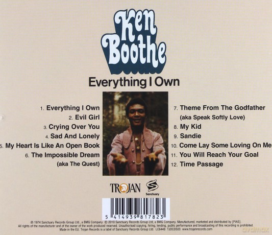 Ken Boothe: Everything I Own [CD]