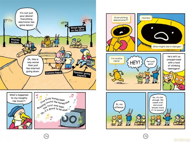 Dadbot 2: Rise of the Badbots!: Dadbot is back in this hilarious high-voltage graphic novel sequel! - Jack Noel [KSIĄŻKA]
