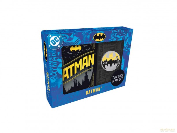 DC Comics: Batman Tiny Book and Pin Set - Insight Editions [KSIĄŻKA]