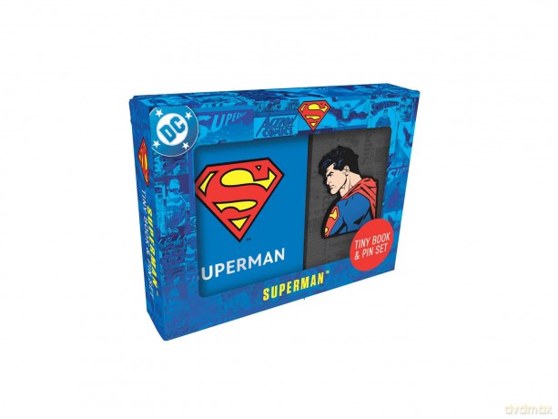 DC Comics: Superman Tiny Book and Pin Set (DC Super Heroes) - Insight Editions [KSIĄŻKA]