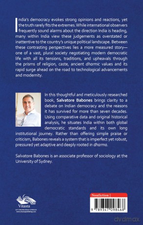 Democracy with Dharma The Successful Indian Experiment - Salvatore Babones [KSIĄŻKA]