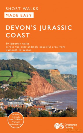 Devon's Jurassic Coast Short Walks | Ordnance Survey | 10 Accessible Routes for All | Short Walks Made Easy | Guidebook | Devon | England | Maps | Coast - Ordnance Survey [KSIĄŻKA]