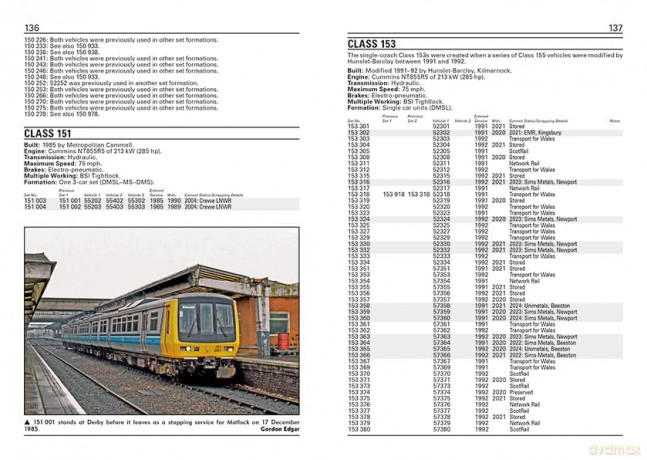 Diesel Multiple Unit Register 1st Edition - Andy Chard [KSIĄŻKA]