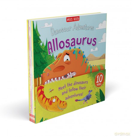 Dinosaur 10 book Pack: A Collection of Dinosaur Stories (Dinosaur Adventures) [KSIĄŻKA]