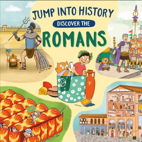 Discover the Romans (Jump into History) - Kay Barnham [KSIĄŻKA]