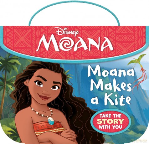 Disney Moana: Moana Makes a Kite: An on-the-go storybook adventure | Perfect for travelling and bedtime stories [KSIĄŻKA]
