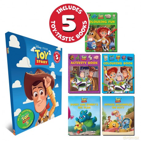Disney Pixar Toy Story: Shaped Wallet: Colouring, activity and storybooks all in one on-the-go pack! [KSIĄŻKA]